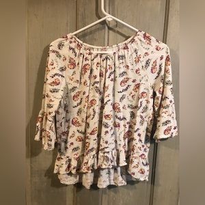 Floral Blouse, Old Navy Large